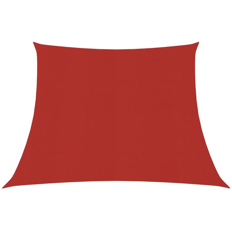 foto del prodotto bonnevie parasole a vela, vela da sole ombreggiante per esterna 160 g m rossa 3 4x2 m in hdpe bvh36328 rosso