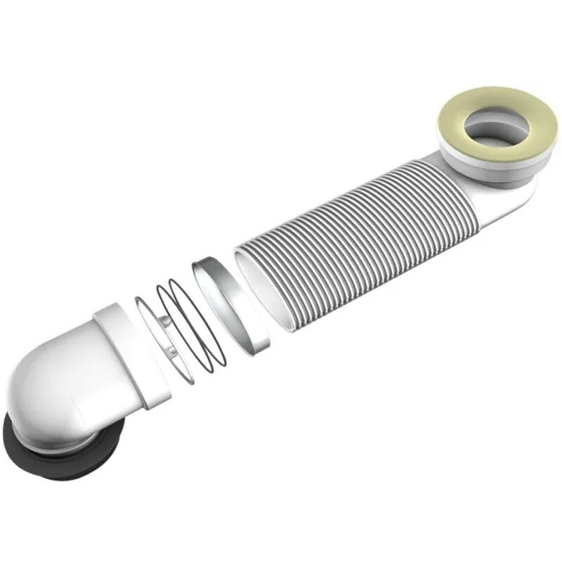 foto del prodotto bonomini - curva regolabile vaso wc modello 'offset' in. 90 110 mm out. 100 110 mm s.r.l.