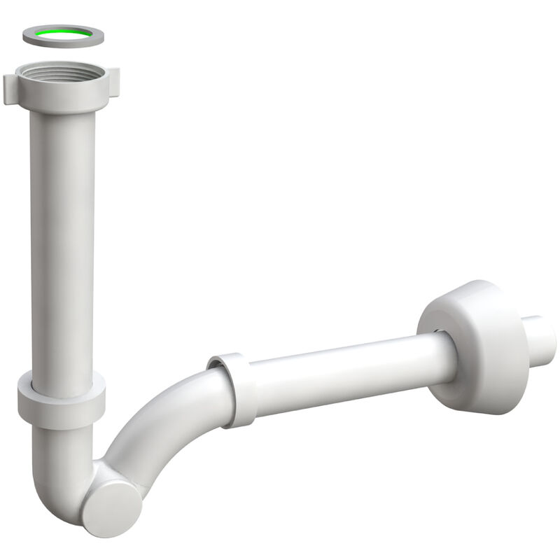 foto del prodotto bonomini - sifone a esse per lavabo o bidet 11/4 32x250 mm s.r.l.