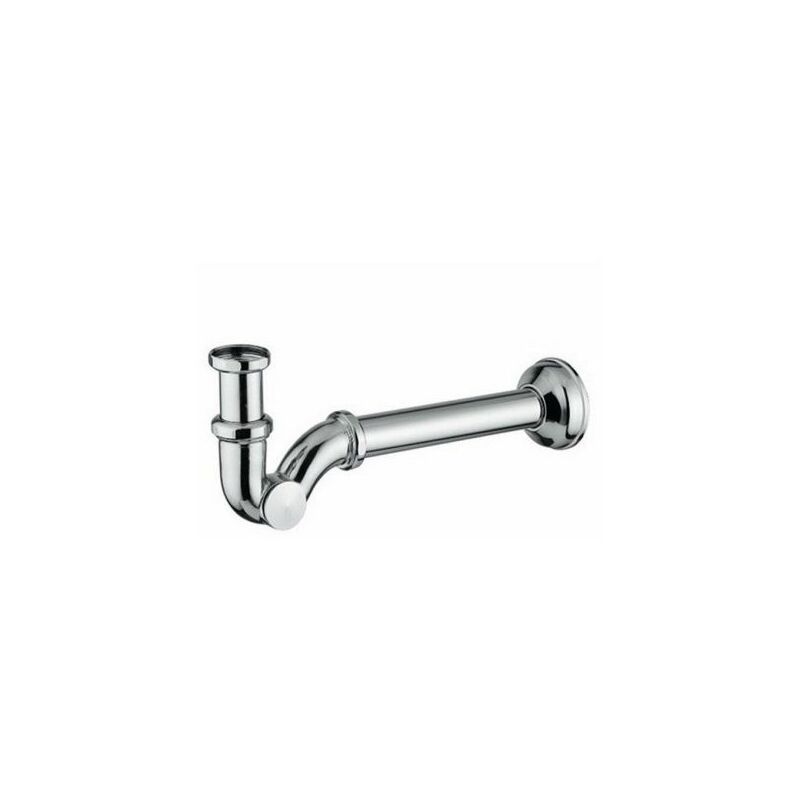 foto del prodotto bonomini sifone a esse s in acciaio cromato per lavabo e bidet completo varie m. 11781v 1 1 4 11782 
