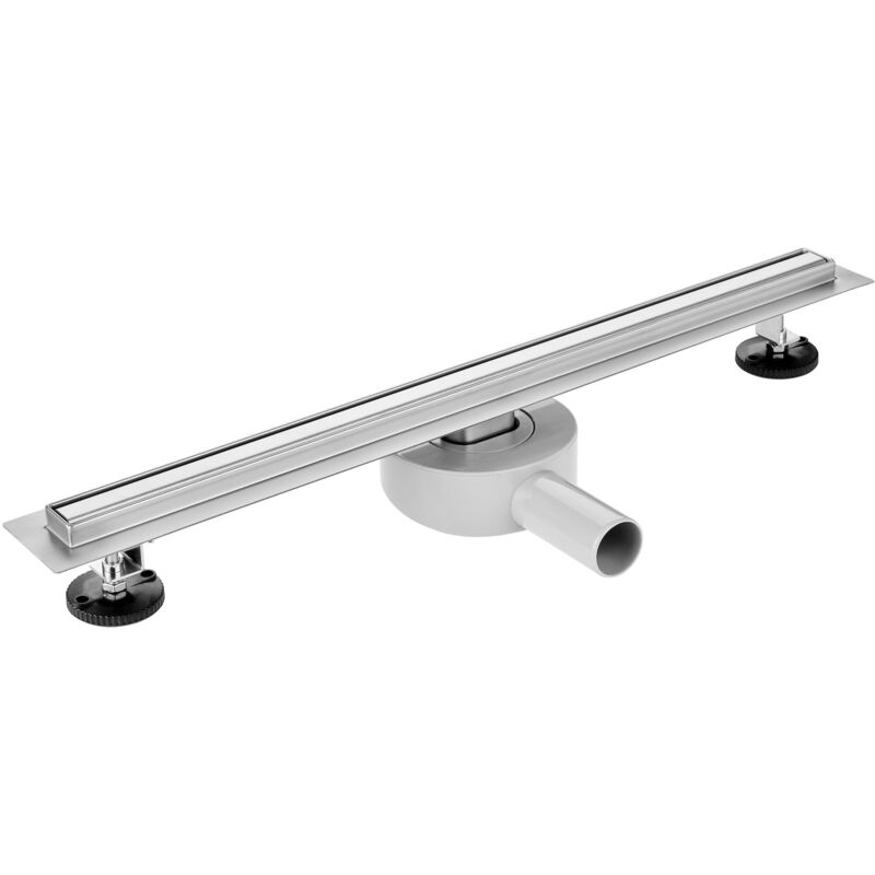 foto del prodotto bonussi canalina di scarico doccia slim 80 cm piastrellabile a pavimento in acciaio inox