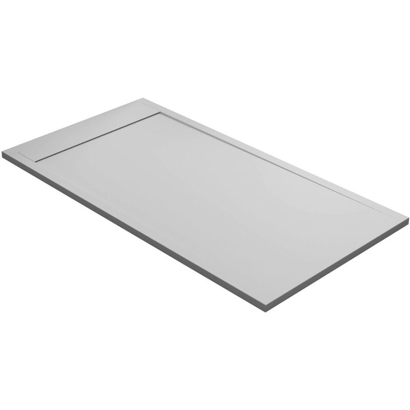 foto del prodotto bonussi piatto doccia 80x100 cm in pietra kamet bianco