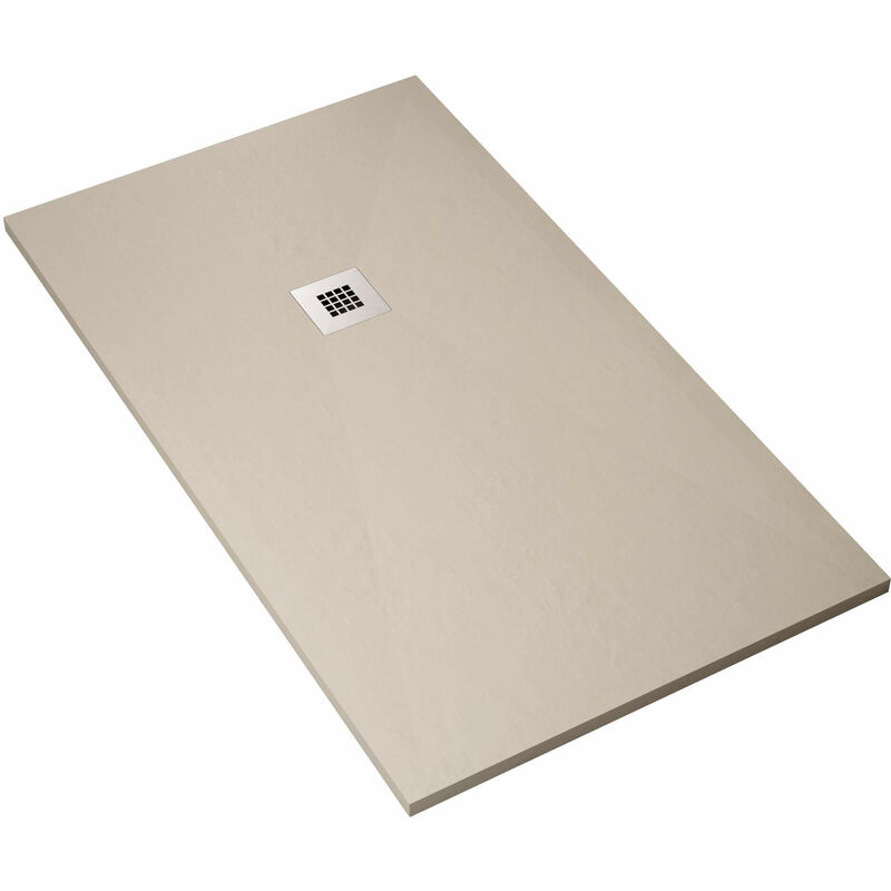 foto del prodotto bonussi piatto doccia 80x190 cm in pietra everest crema