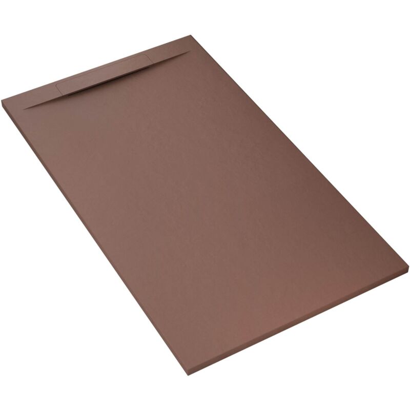 immagine 0 del prodotto bonussi piatto doccia in pietra 70x120 cm ardesia calcutta marrone