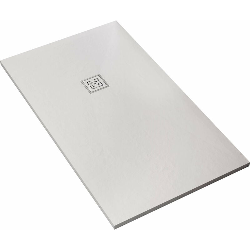 foto del prodotto bonussi piatto doccia in pietra 70x80 cm canton bianco