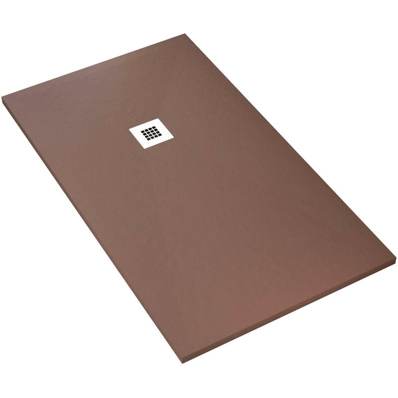 immagine 0 del prodotto bonussi piatto doccia in pietra 75x80 cm ardesia everest marrone