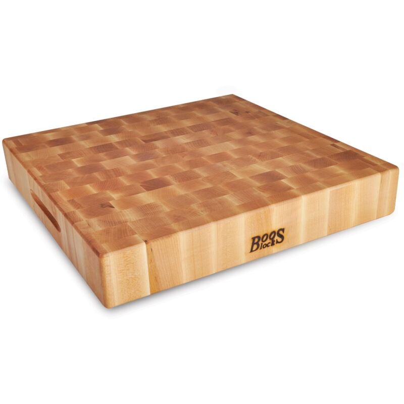 foto del prodotto boos block ccb183 s cutting board, wood, acero