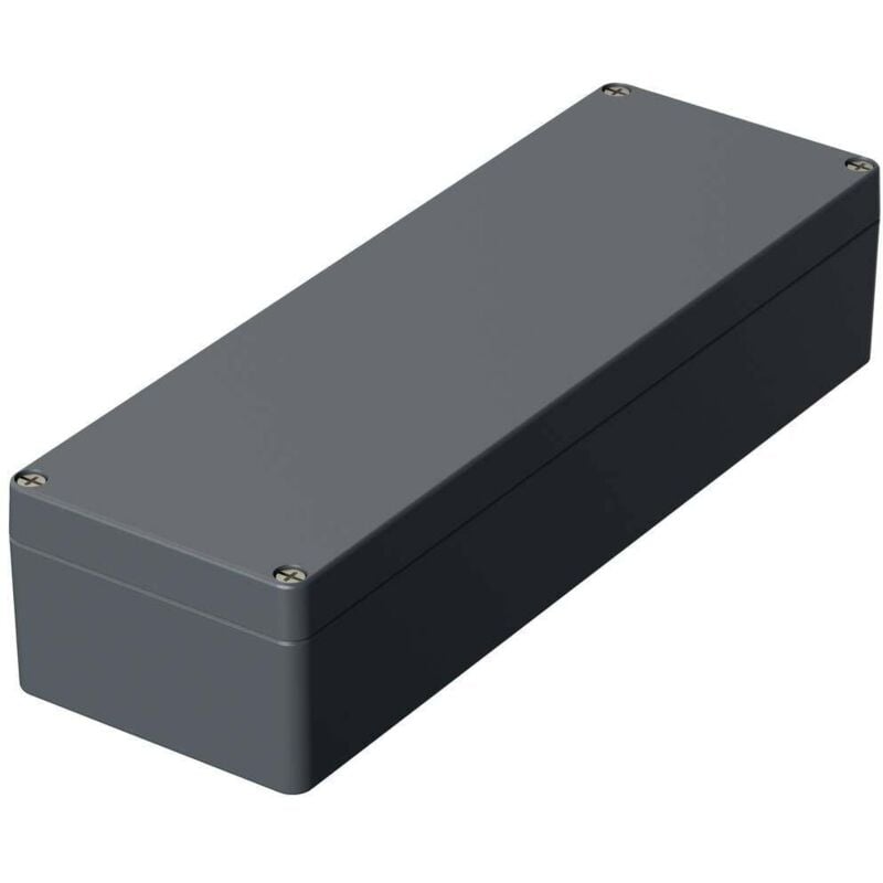 foto del prodotto bopla euromas a 124 01124000 alloggiamento industriale 360 x 120 x 81 alluminio grigio argento ral 7001 1 pz.