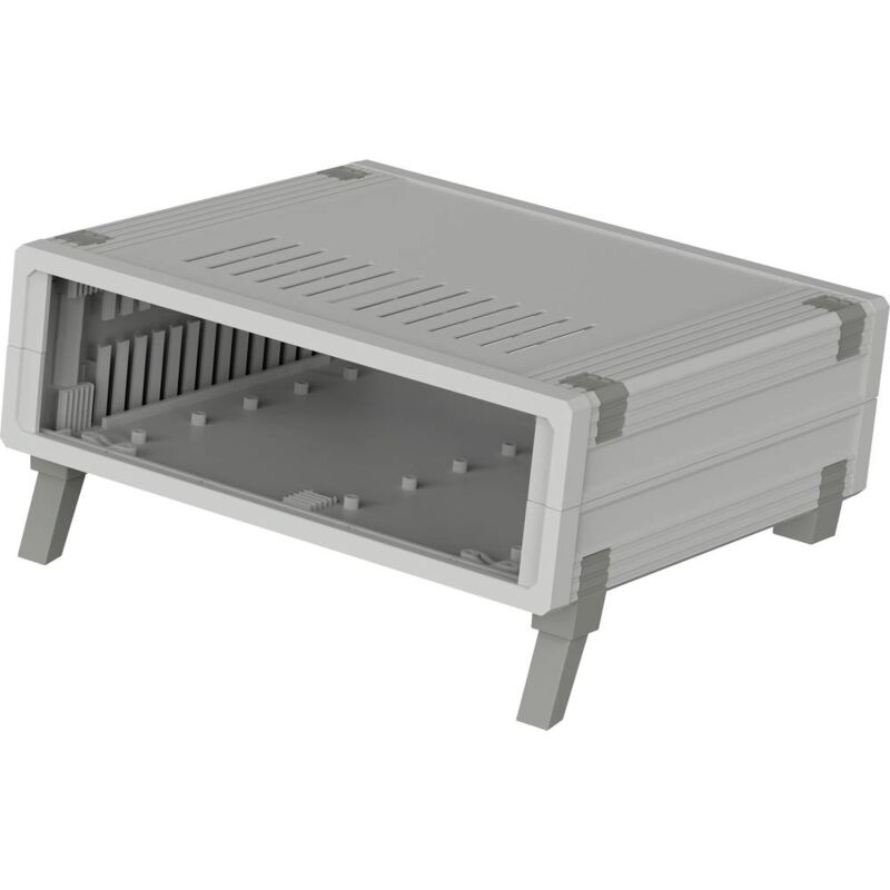 foto del prodotto bopla um 52011 l set contenitore da banco l x a x p 223 x 72 x 199 mm plastica grigio chiaro, grigio agata 1 pz.