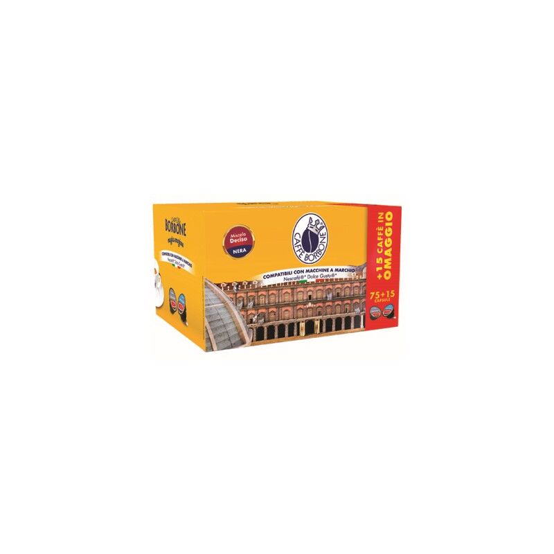foto del prodotto borbone capsule caff compatibili dolcegusto miscela decisa 75 15 pezzi