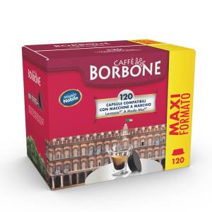foto del prodotto borbone capsule comp. a modo mio miscela nobile blu 120pz