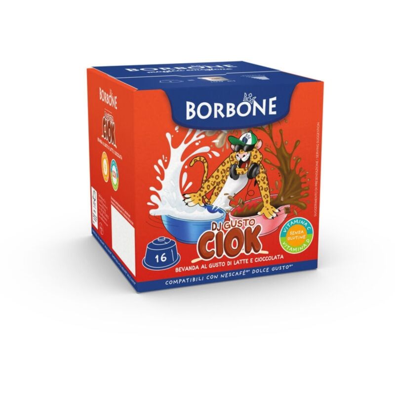 immagine 0 del prodotto borbone capsule comp.dolce gusto dj gusto ciok 16pz