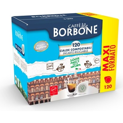 foto del prodotto borbone cialda 44 miscela decisa 120 pezzi