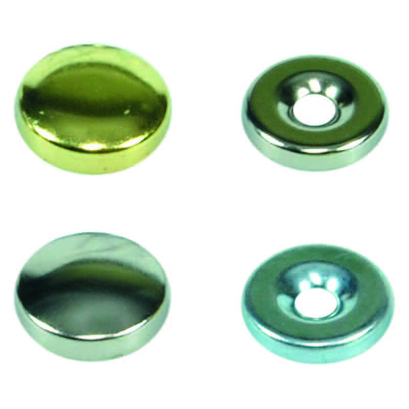 foto del prodotto borchie copriviti bombate mm.20 ottone lucido