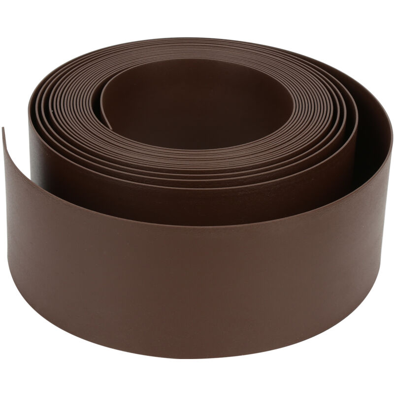 foto del prodotto bordatura per giardino in pe bordatura flessibile diy per giardino bordatura per prato 2mm pav marrone 1000 x 10 x 0.2cm