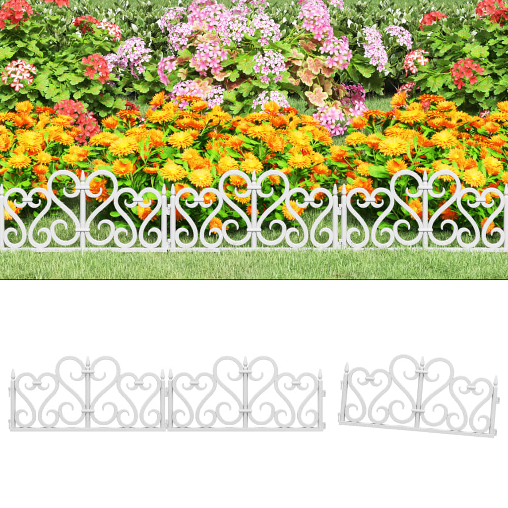 foto del prodotto bordi per prato 17 pz bianchi 10 m in pp cod mxl 17685