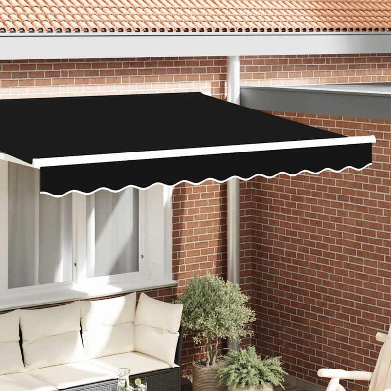 foto del prodotto bordino tenda per struttura da 2.5 m nero 2.3x0.2 m vidaxl