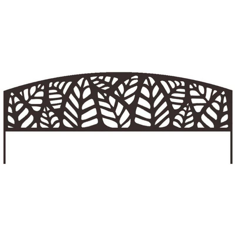 foto del prodotto bordo decorativo in metallo per piantare athea 0,40 x 1 m marrone nortene