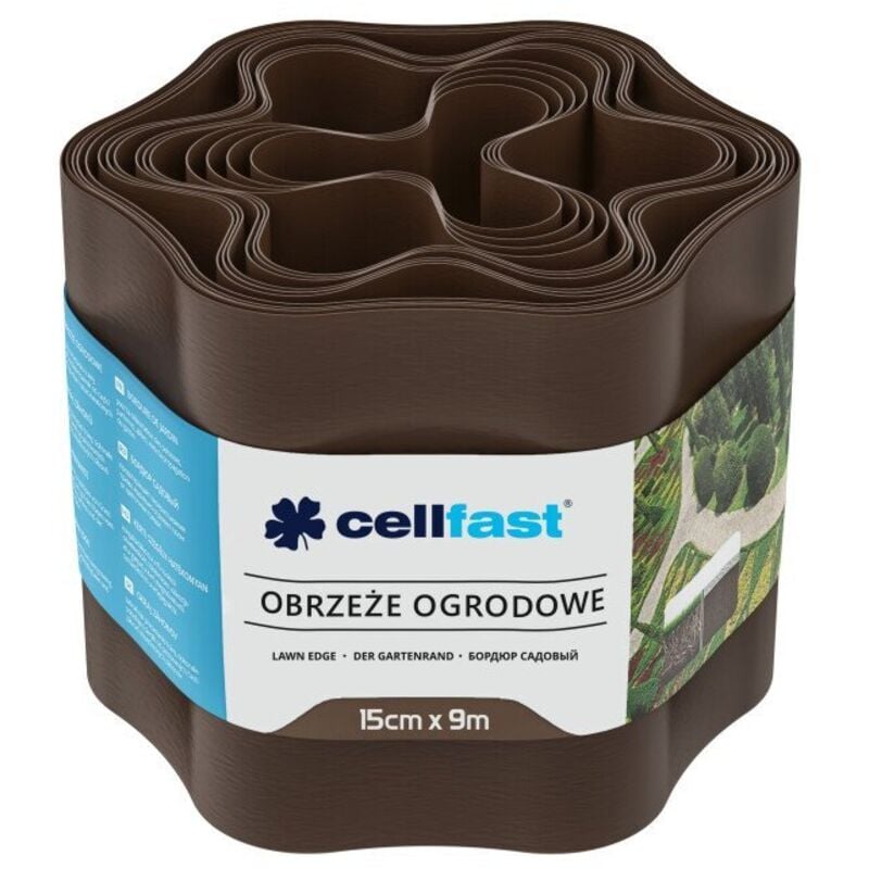 foto del prodotto bordo giardino marrone 15cm9m - c 30-012