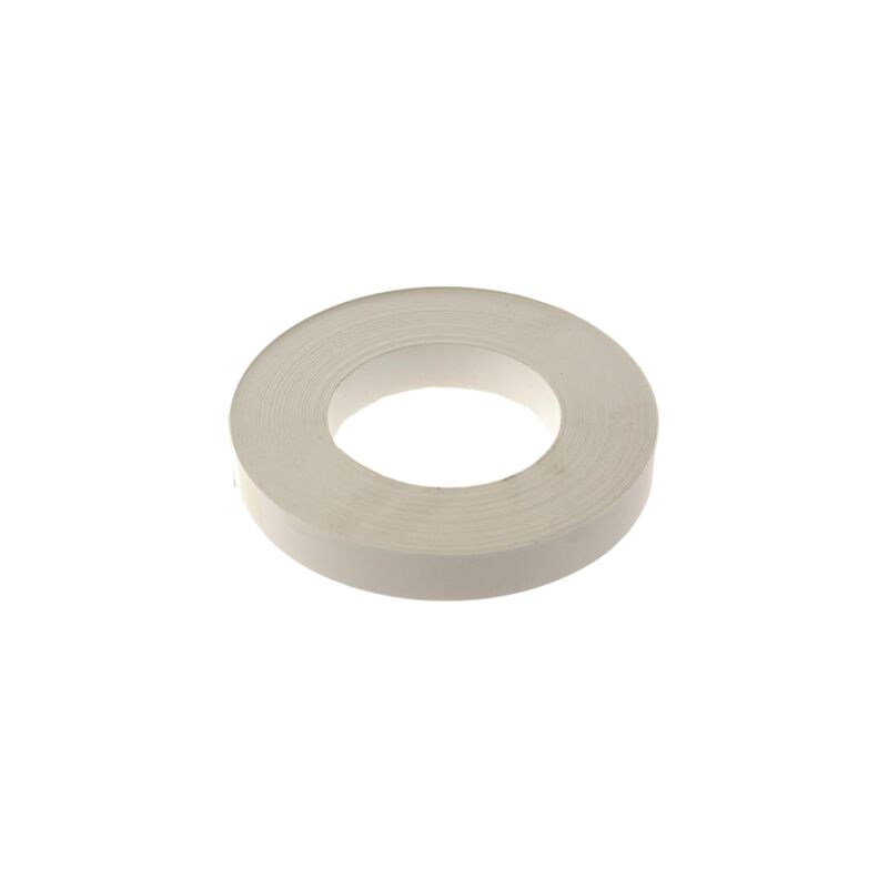 foto del prodotto bordo in melamina bianco preincollato 25 m x larghezza 23 mm melafix grana 074458 nordlinger