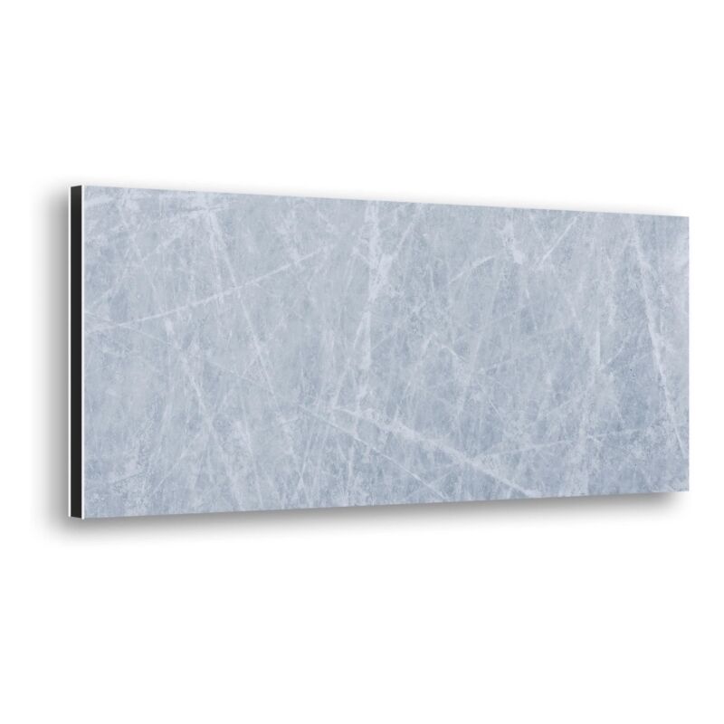 foto del prodotto bordo paraschizzi in alluminio marmo grigio 2 pezzi, 24x48 cm