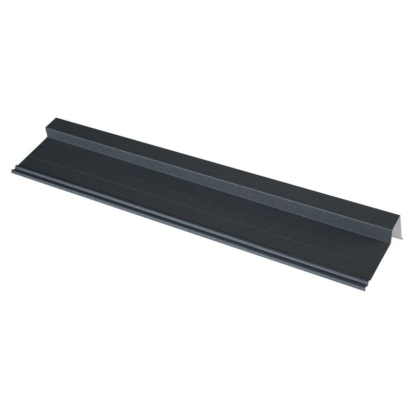 foto del prodotto bordo sinistro destro 920 mm per pannello easy tile in acciaio zincato laccato opaco grigio antracite opaco, l 920 mm