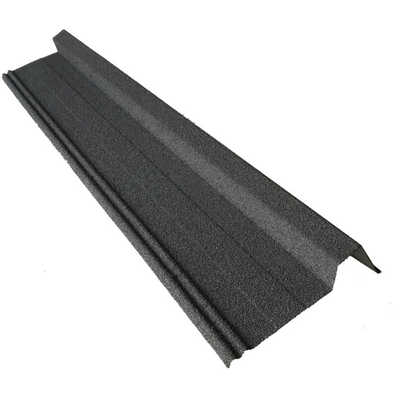 foto del prodotto bordo sinistro destro 920mm per pannello easy tile in acciaio zincato grigio antracite opaco, l 920mm