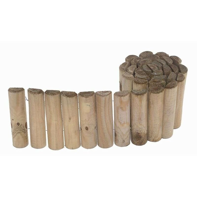 foto del prodotto bordura in legno roll h cm 20 lung. 200