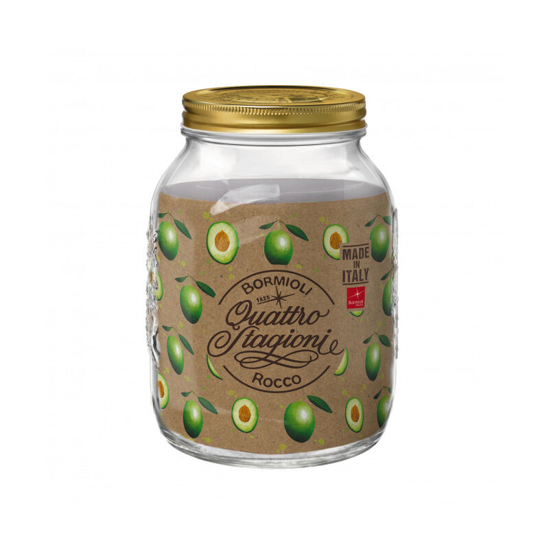 foto del prodotto bormioli barattolo di vetro 4 stagioni 3 lt senza tappo, cucina, accessori cucina