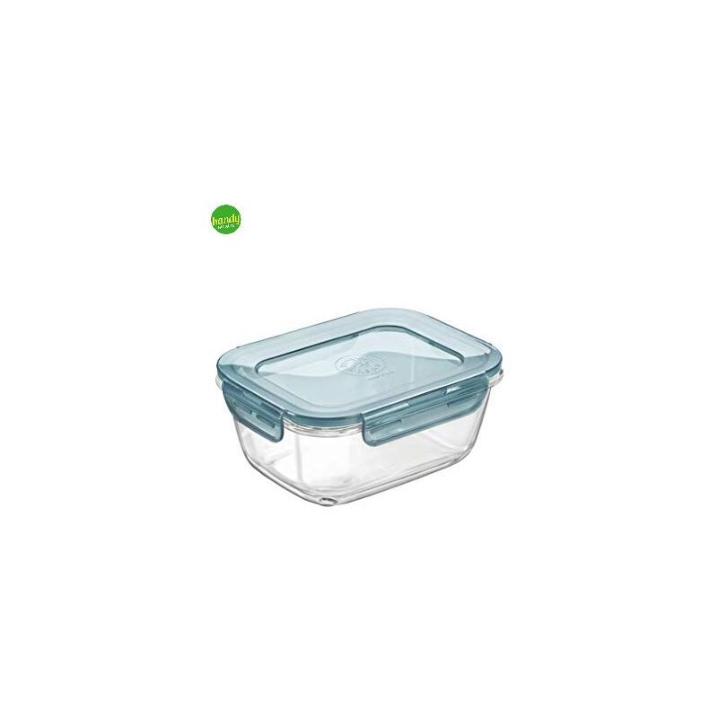 foto del prodotto bormioli rocco contenitore frigoverre evolution bormioli basso in vetro e plastica 18x14 cm