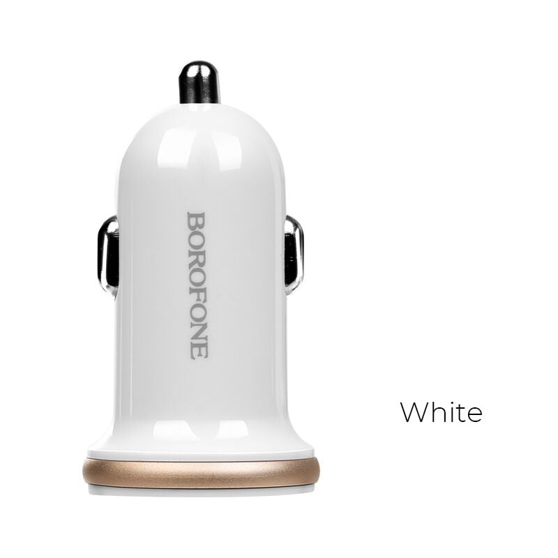 foto del prodotto borofone 2x usb autoladeger t, wei 