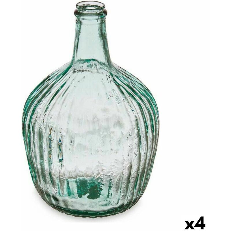 foto del prodotto borraccia 2255 04r trasparente righe 4 l 16 x 29,5 x 16 cm decorazione 4 unit 
