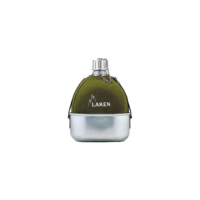 foto del prodotto borraccia classica in alluminio laken da 1 litro con marmite 112