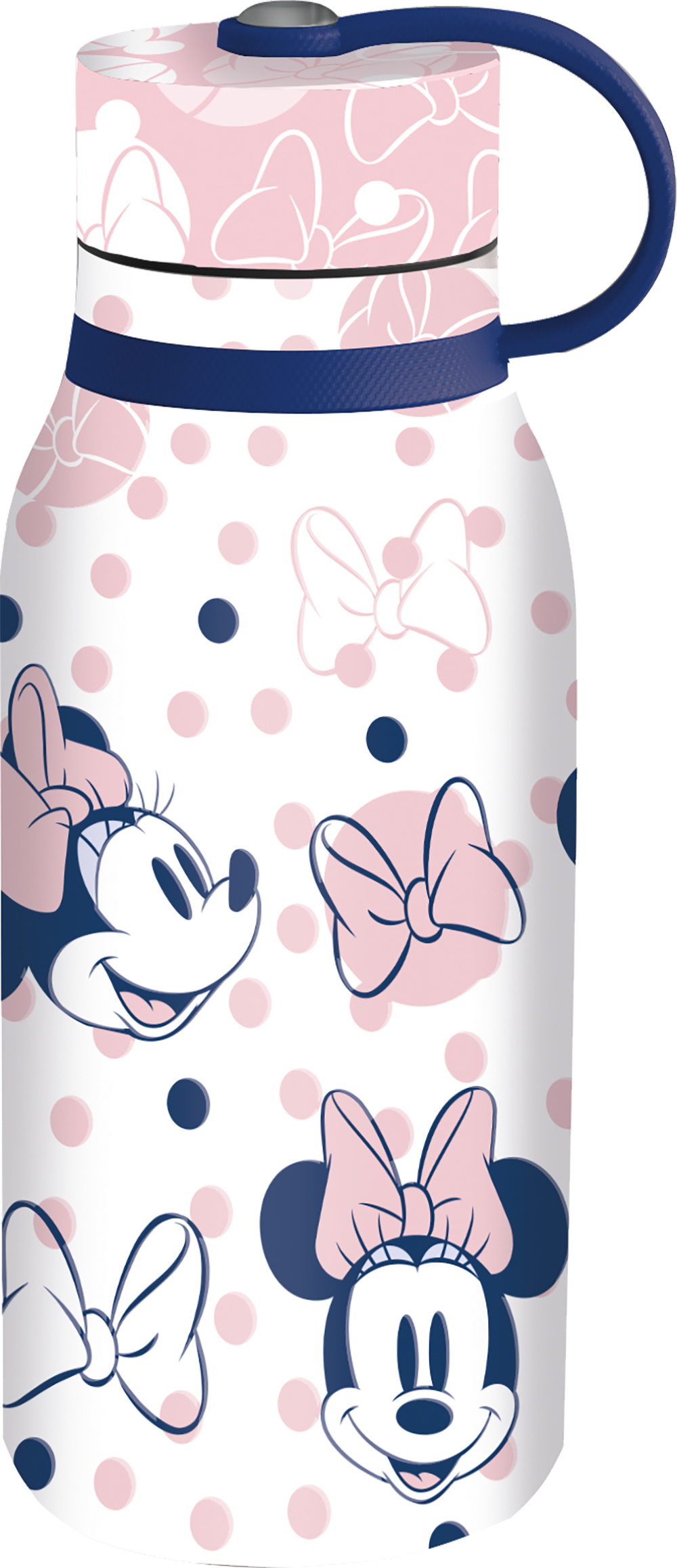 foto del prodotto borraccia in acciaio per bambini disney minnie da 330ml