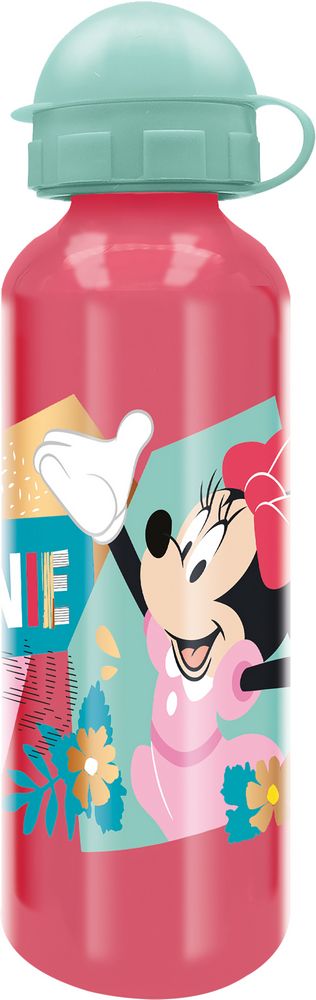 foto del prodotto borraccia per bambine in alluminio minnie 530 ml
