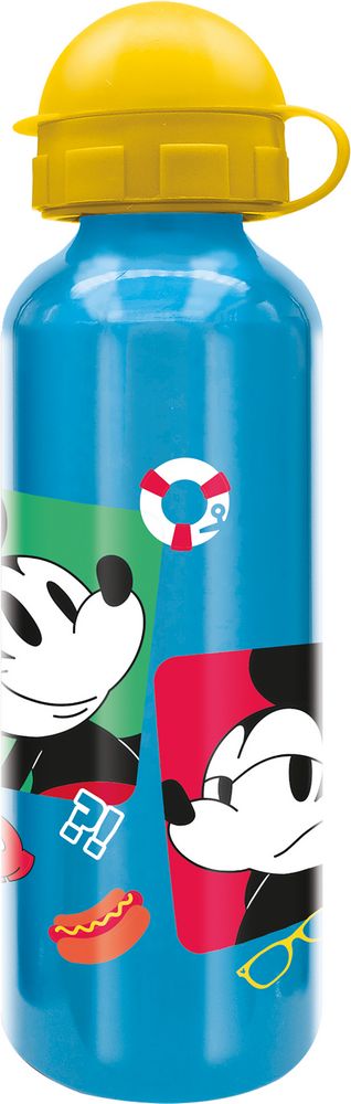 foto del prodotto borraccia per bambini in alluminio mickey mouse 530 ml
