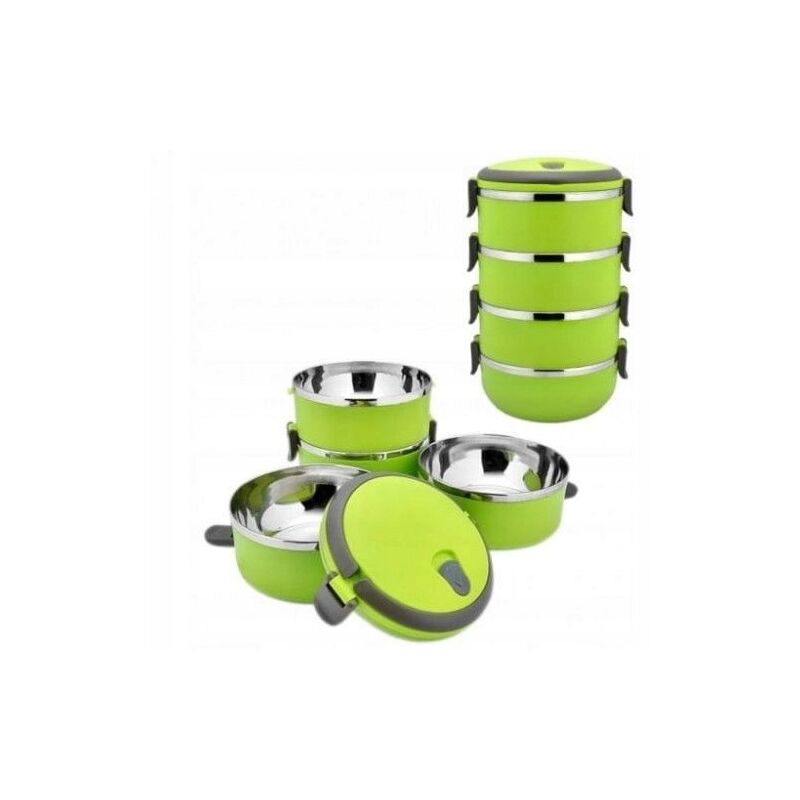foto del prodotto borraccia termica per alimenti, contenitore termico 2,8 l, militare, turistico