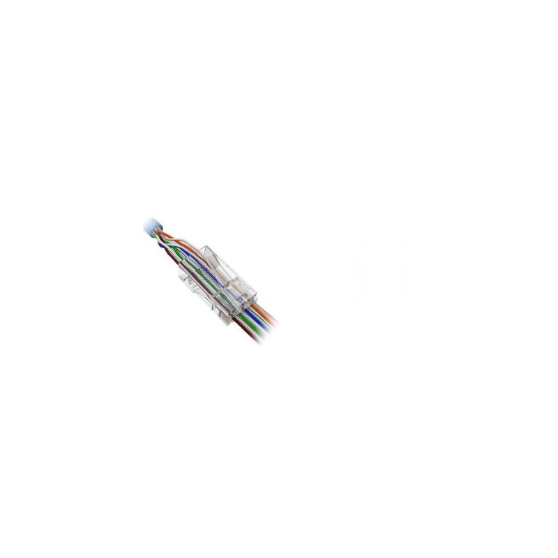 foto del prodotto borsa 50 rj45 cat6 easy connettori con300 cat6 ez 50
