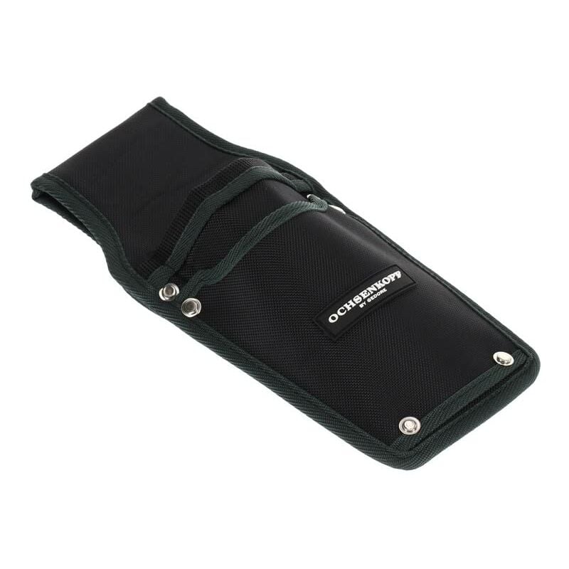 foto del prodotto borsa a cuneo, per cunei in alluminio e plastica, 2 scomparti, in poliestere resistente, 32 x 14 x 7 cm, colore nero ochsenkopf