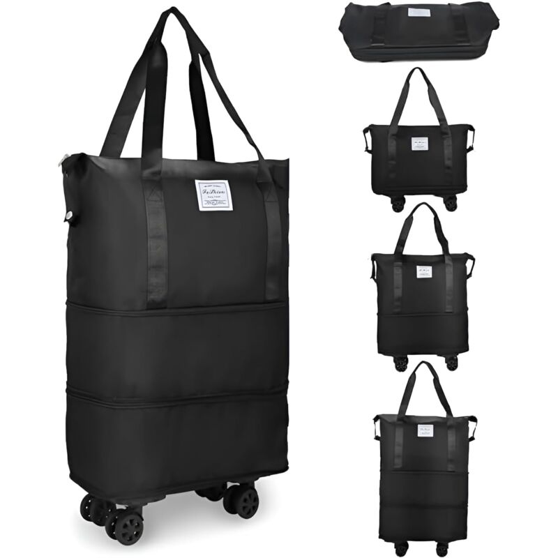 foto del prodotto borsa a mano, grande capacit , borsa boston, borsa sportiva, borsa pieghevole, zaino portatile, borsa da viaggio, espandibile, valigia, borsa a mano,