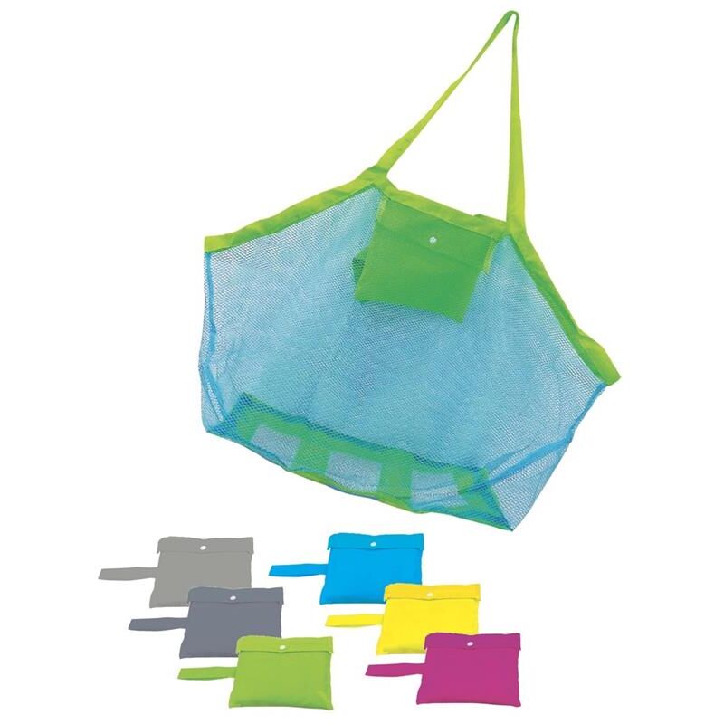 foto del prodotto borsa a rete da spiaggia richiudibile 45 x 30 x h45 cm maury s
