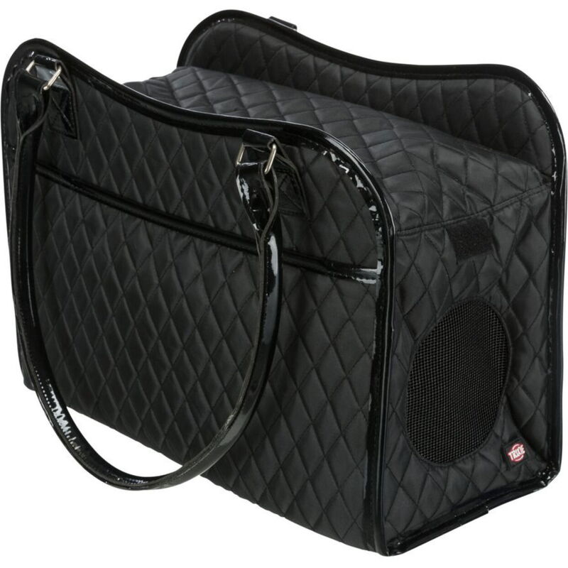 foto del prodotto borsa amina 18 29 37cm colore nero per cani