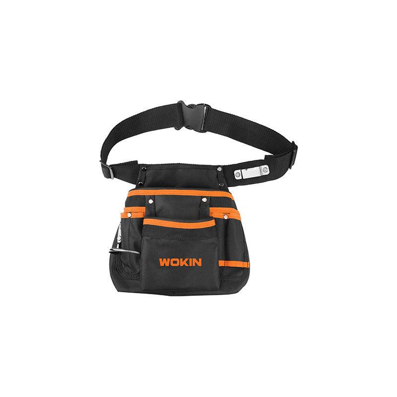 foto del prodotto borsa carpentiere 11 tasche 906513 wokin nylon cinta cm 29x22