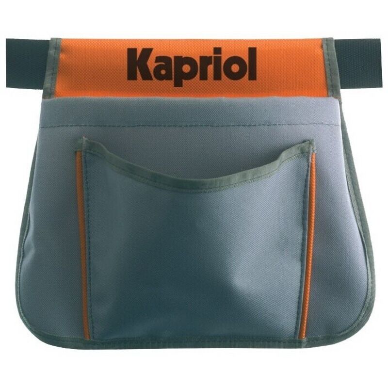 foto del prodotto borsa carpentiere muratore 2 tasche cintura porta attrezzi art 25007 kapriol