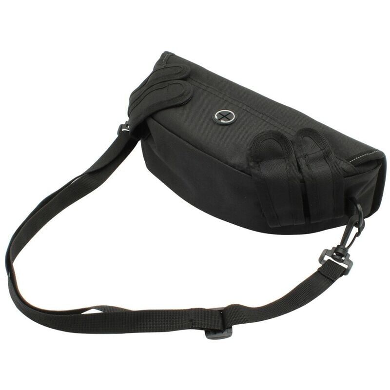 foto del prodotto borsa da manubrio per moto, impermeabile, portaoggetti, anteriore, porta telefono, con tracolla staccabile, custodia trasparente, touch screen di