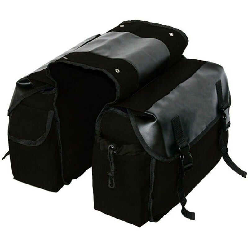 foto del prodotto borsa da sella per moto borsa da sella per moto di grande capacit borsa da viaggio in tela impermeabile borsa per attrezzi laterale borsa per moto