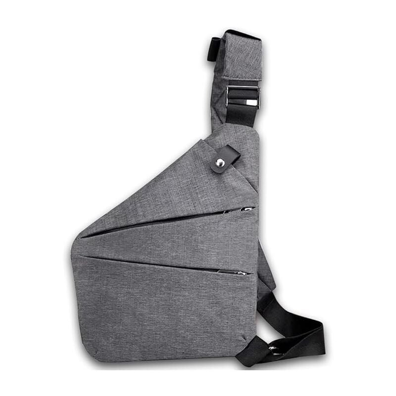 foto del prodotto borsa da uomo, borsa a tracolla impermeabile, borsa da viaggio antifurto, borsa a tracolla a tracolla, borsa da petto impermeabile e leggera, zaino a