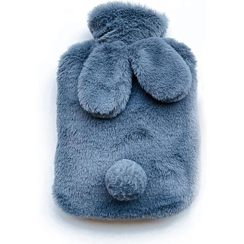 foto del prodotto borsa dell acqua calda in peluche, borsa dell acqua calda morbida, borsa dell acqua calda con rivestimento in pile, borsa dell acqua calda per