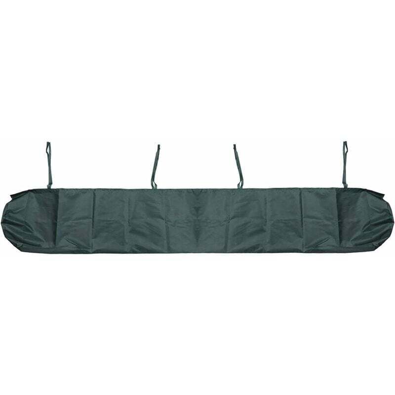 foto del prodotto borsa di protezione per tenda da sole, copertura protettiva antipolvere per tenda da sole da 4 m copertura per tenda da sole grigia, protezione