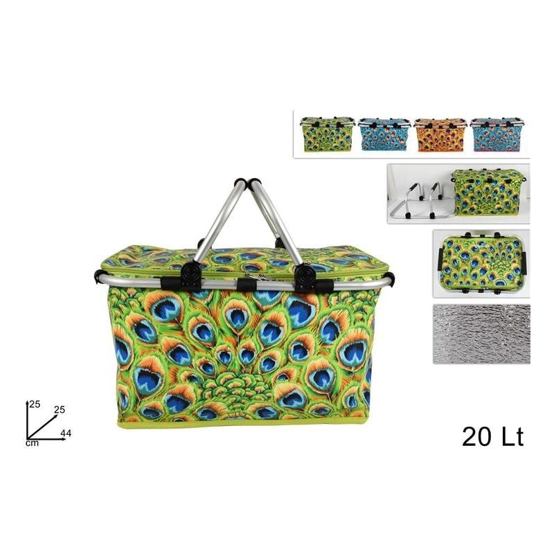 foto del prodotto borsa frigo cestino 20lt. pieghevole